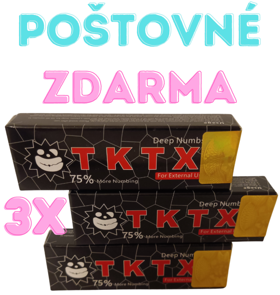 TKTX krém na tetovanie