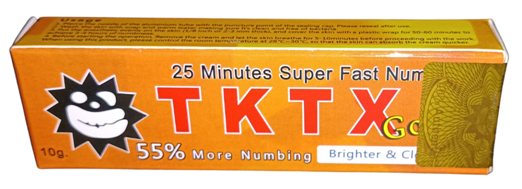 TKTX krém na tetovanie 55%
